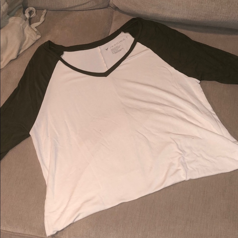 American Eagle JEGGING Baseball Tee